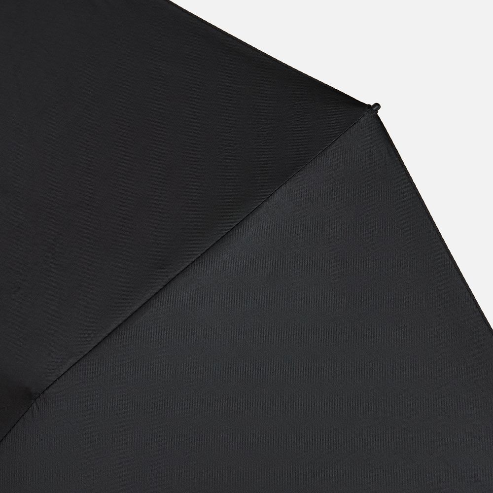 Зонт складной Skymate с УФ-защитой и ручкой-карабином, черный-4