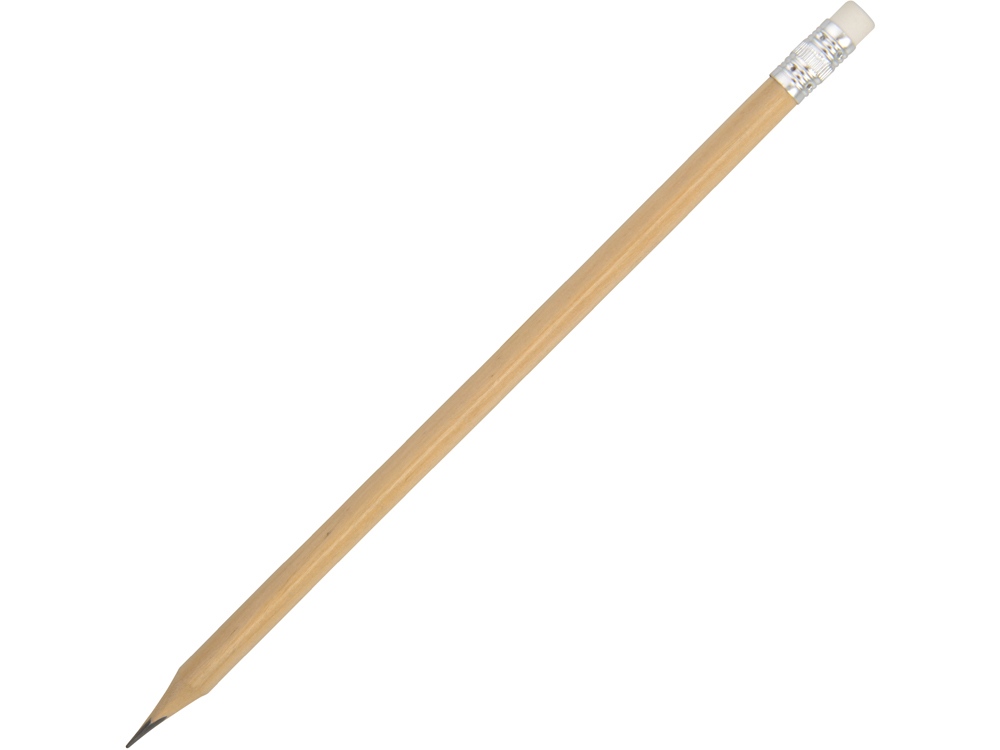 Карандаш чернографитовый трехгранный Графит 3D, крафт-0