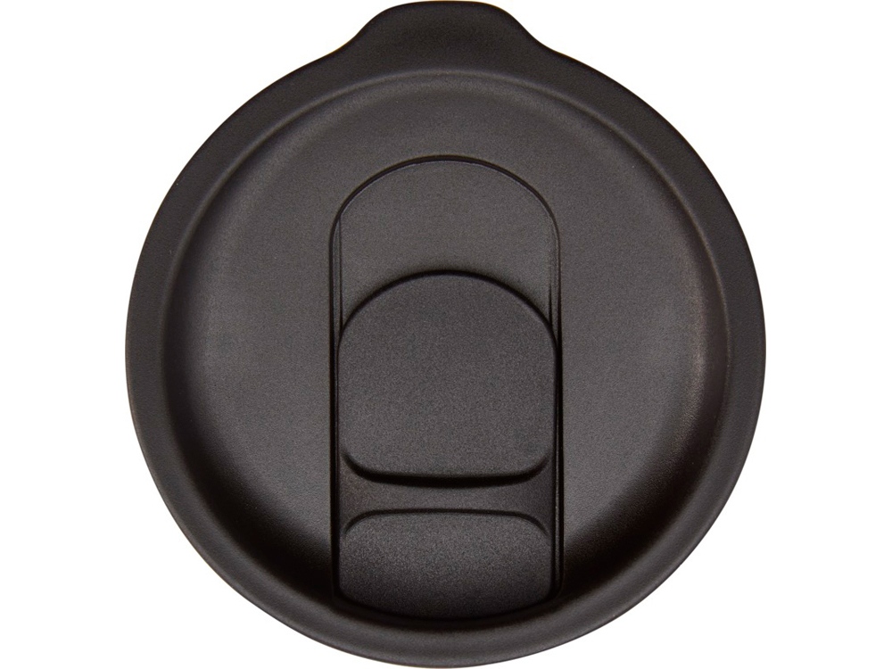 Кружка Nordia объемом 400 мл из переработанных материалов с двойными стенками, черный-3