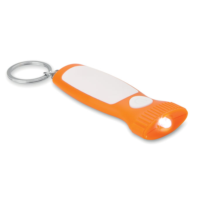 Брелок-фонарик, оранжевый-2