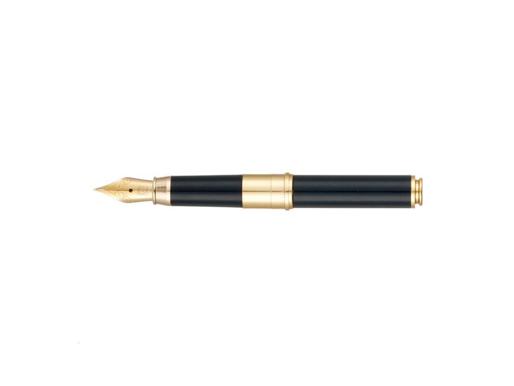 Ручка 2 в 1 шариковая и перьевая Pierre Cardin COMBI PEN, цвет - черный. Упаковка Е-6
