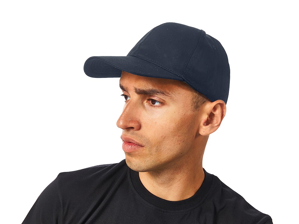 Бейсболка Detroit 6-ти панельная, темно-синий-1