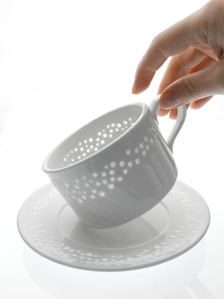 Чайная пара Coralli Luziano, белая-7