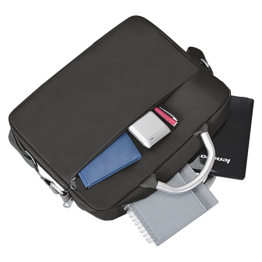 Конференц-сумка c шильдом PRESTIGE , черный-1