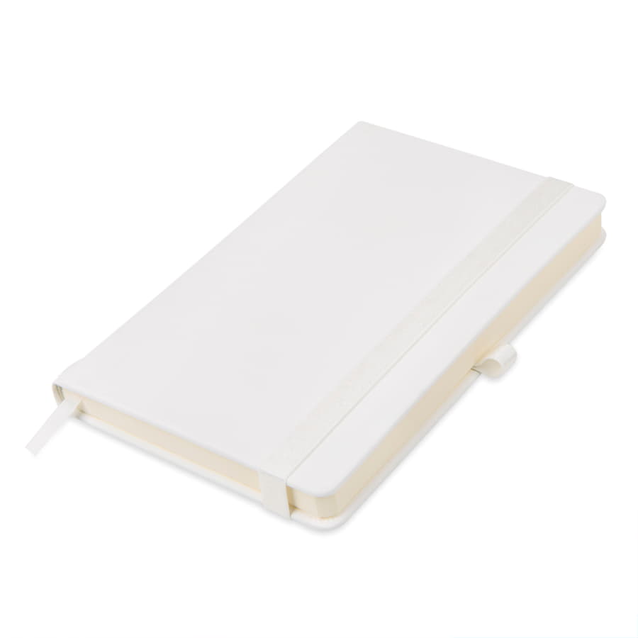 Ежедневник недатированный HAMILTON, A5, белый, кремовый блок
, белый-5