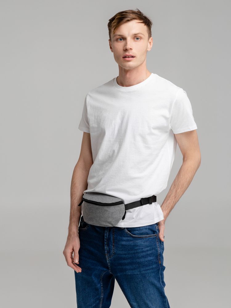 Поясная сумка Handy Dandy, серая-3