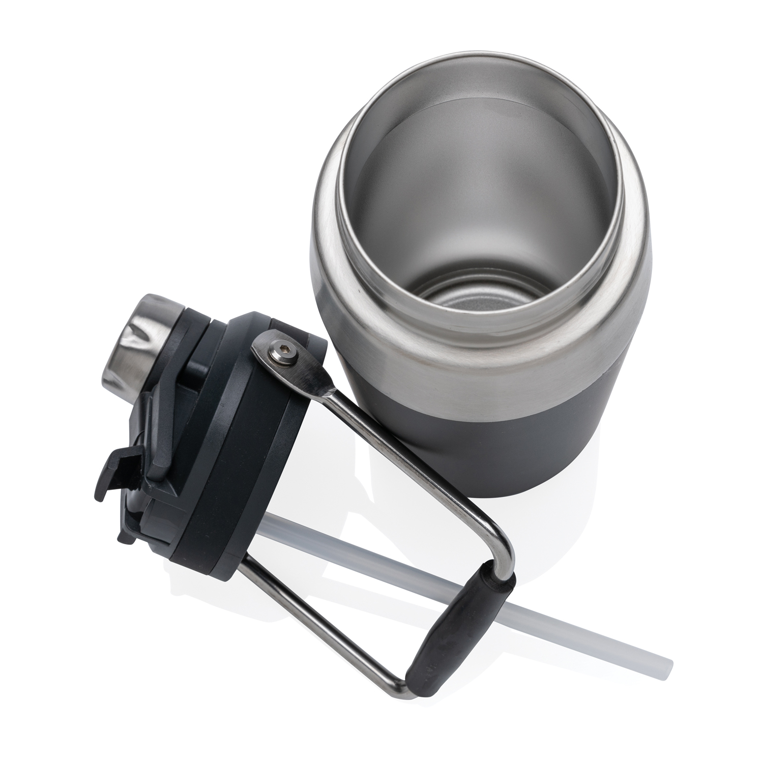 Стальная вакуумная бутылка 2-в-1, 500 мл-7