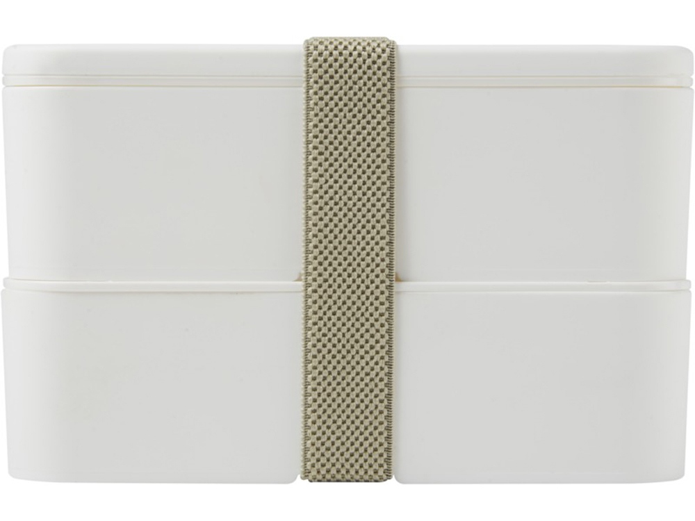 Двухслойный ланчбокс MIYO, белый-1