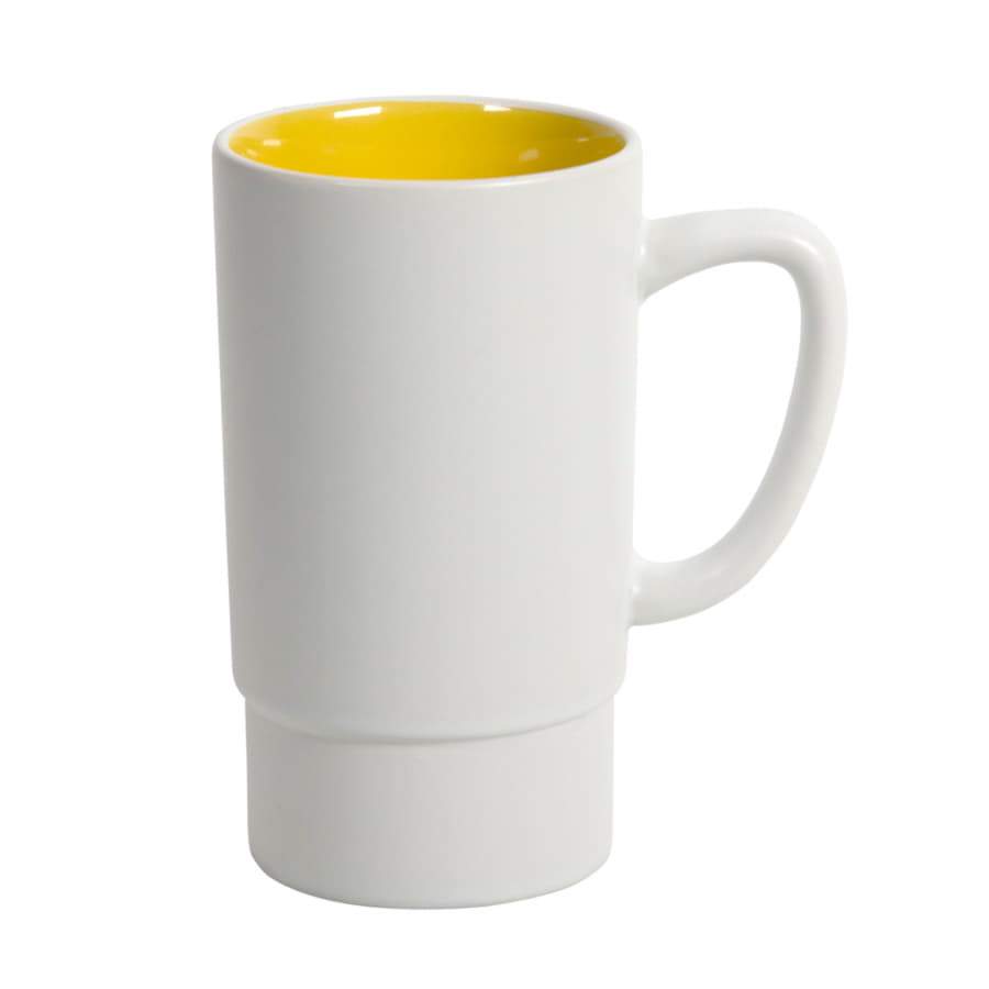 Кружка FUN 2, белый, желтый-5
