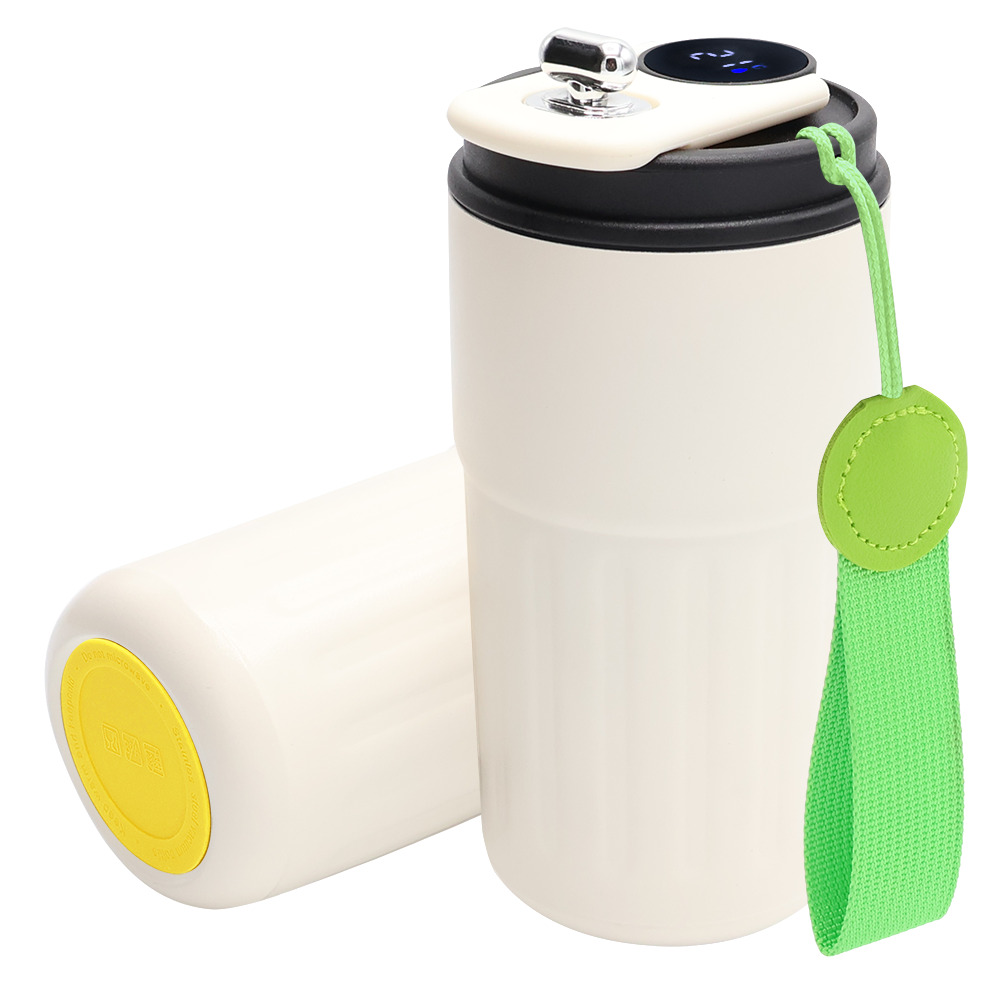 Термокружка Ashly To Go, Белый/светло- зелёный/жёлтый-0