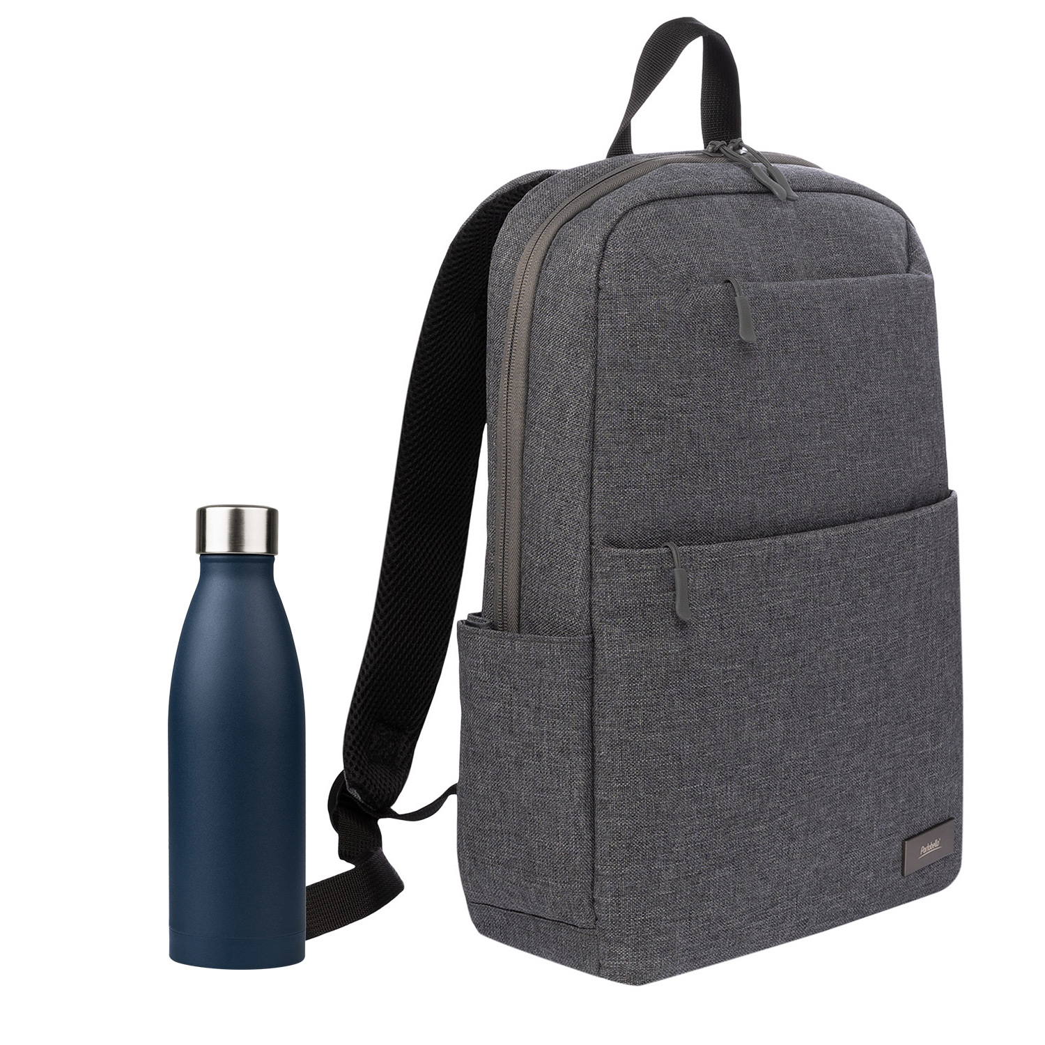 Подарочный набор Форст (Forst), Фреско (Fresco), синий (рюкзак, термобутылка)-0