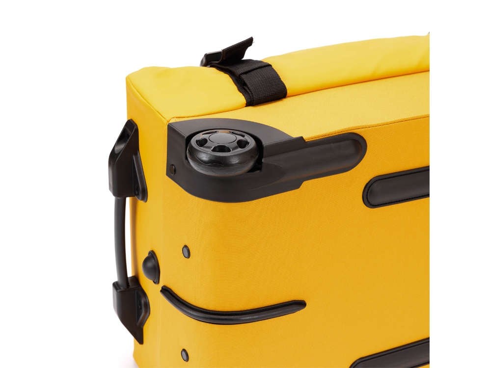 Сумка на колесах TORBER MOBI, желтый, полиэстер 900D с PU покрытием, 60 х 38 х 25,5 см, 57 л-4