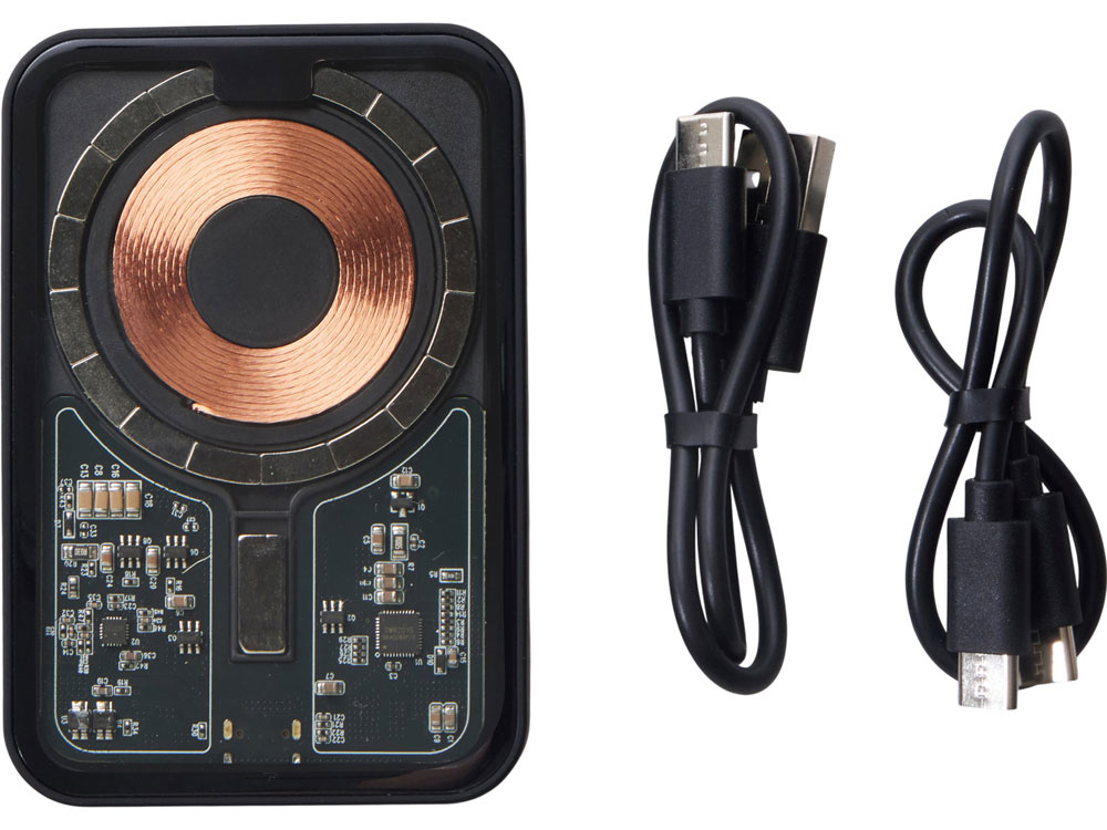 Беспроводной магнитный внешний аккумулятор с QC\PD MagnifIQ, 10000 мАч, 15 Вт, черный-13