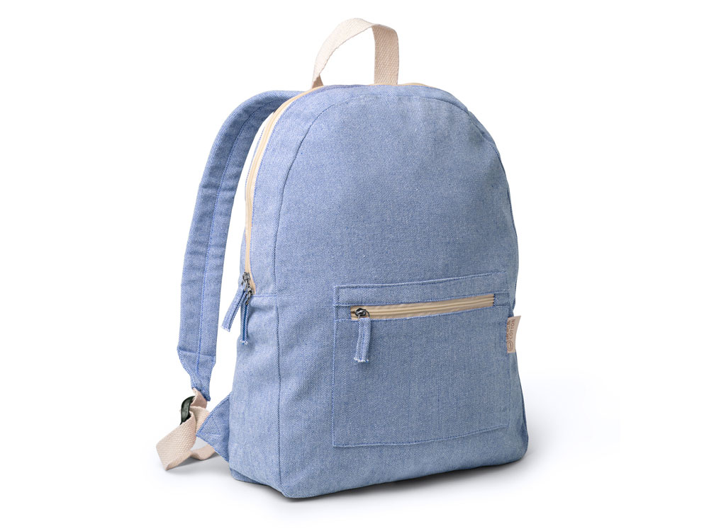 Рюкзак FIRENZA из переработанного хлопка, королевский синий-0