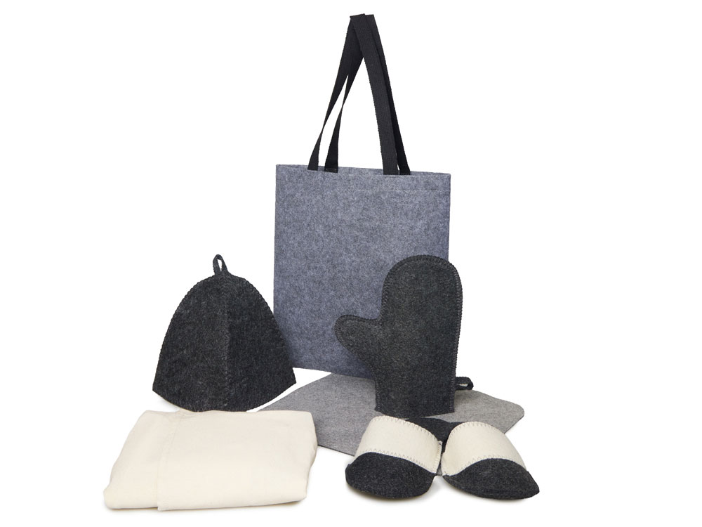 Банный набор с килтом Healing, мужской, двуцветный-0