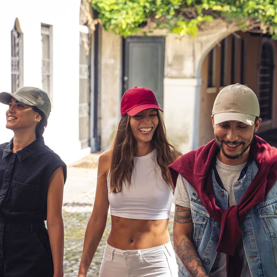 Бейсболка FRASER, органический хлопок, 6 клиньев, металлическая застежка, красный-3