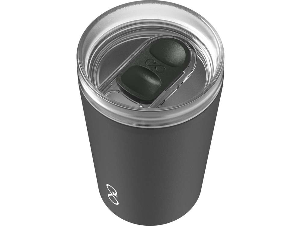 Ocean Bottle термостакан объемом 350 мл - Черный-4