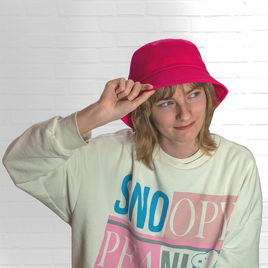 Хлопковая панама BRIM 250, зеленое яблоко-2