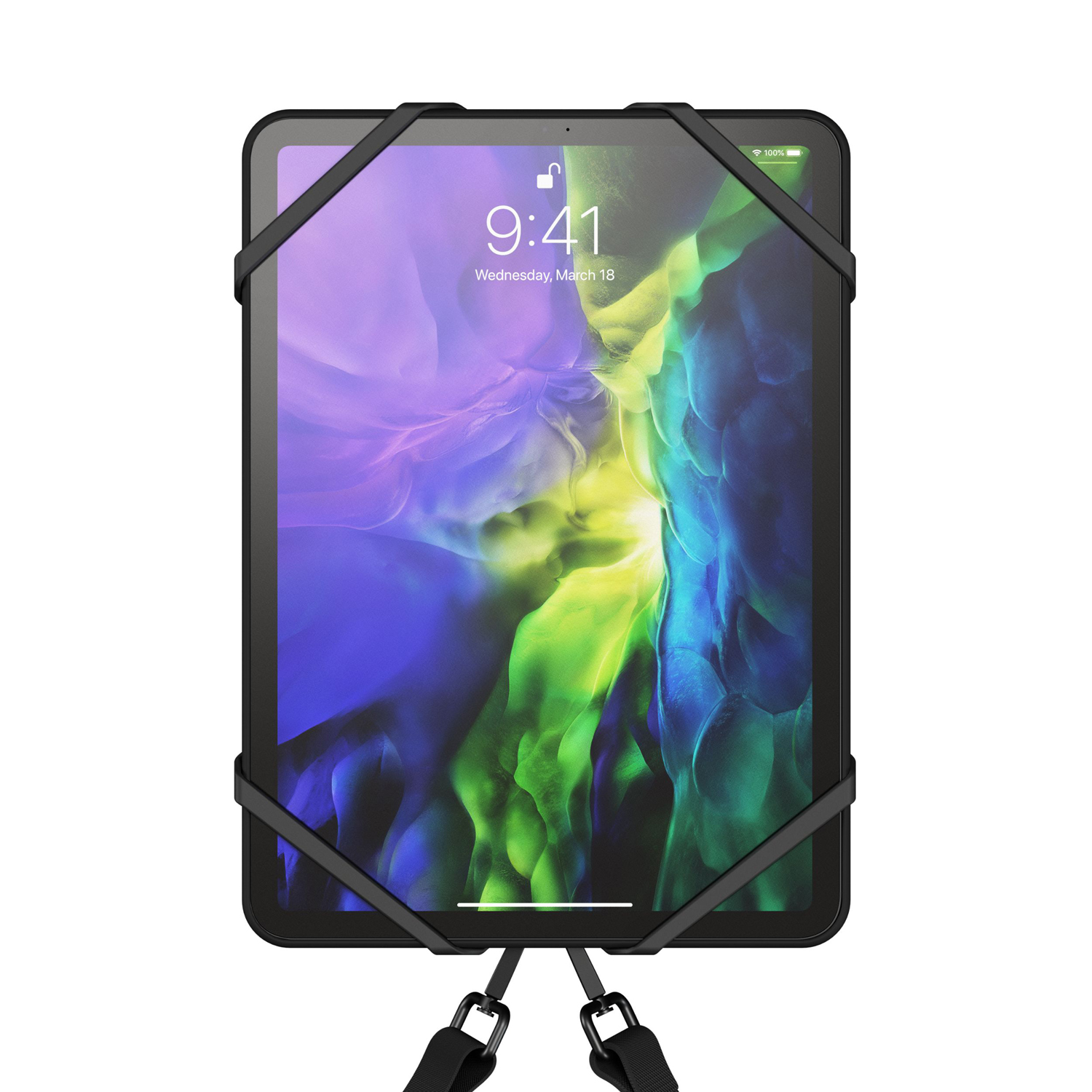 Ремешок-держатель для планшета Infinity Max, черный-4