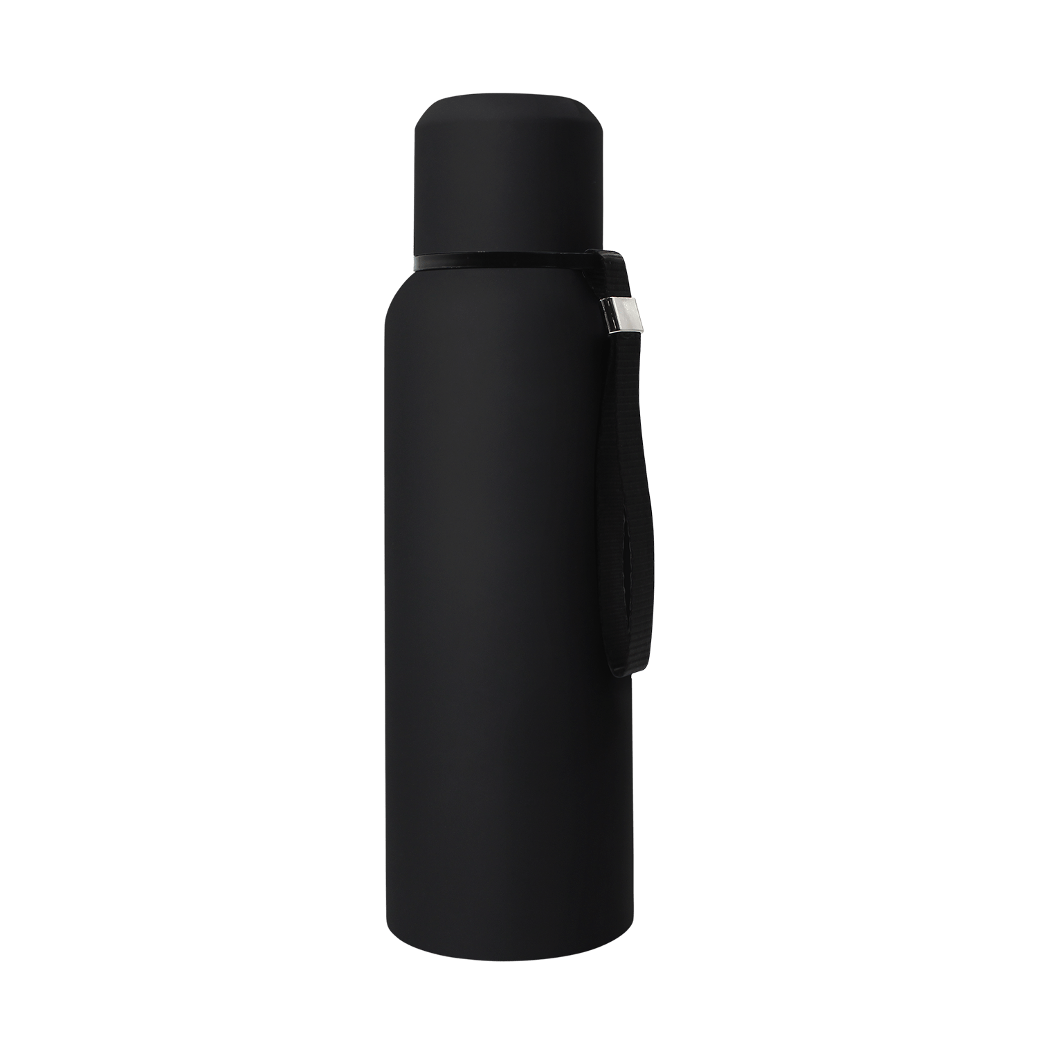 Термос Travel софт-тач 750мл (черный)-1