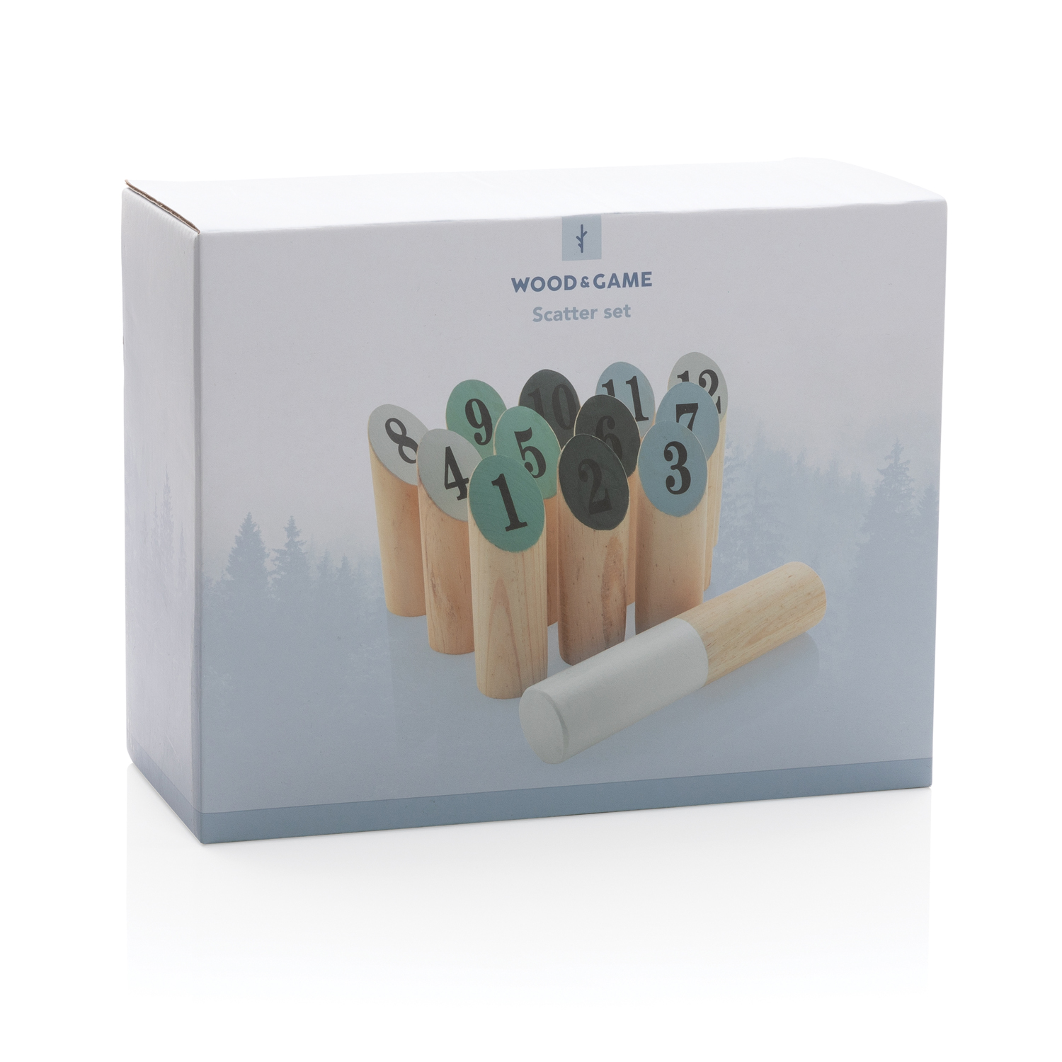 Деревянный набор Финские кегли-7