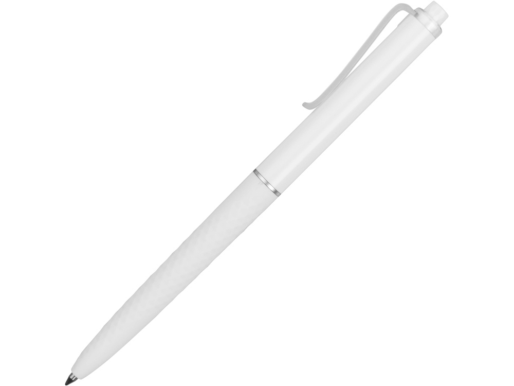 Ручка пластиковая soft-touch шариковая Plane, белый-2