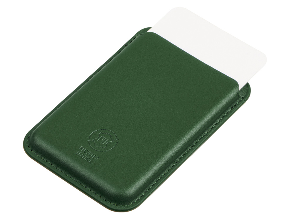 Магнитный картхолдер Cairo, темно-зеленый-2
