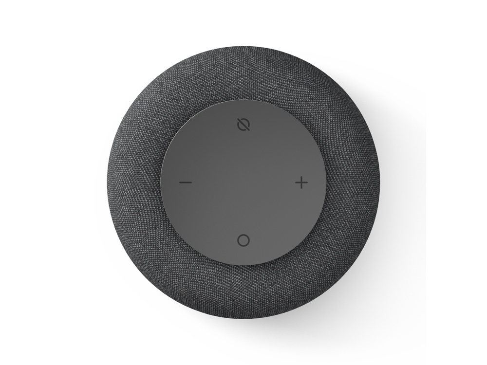 Умная колонка VK Капсула Мини с голосовым помощником Марусей, темный серый-2
