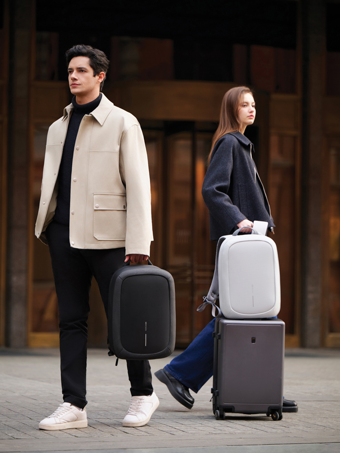 Антикражный рюкзак Bobby Edge из rPET AWARE™, 16’’-43