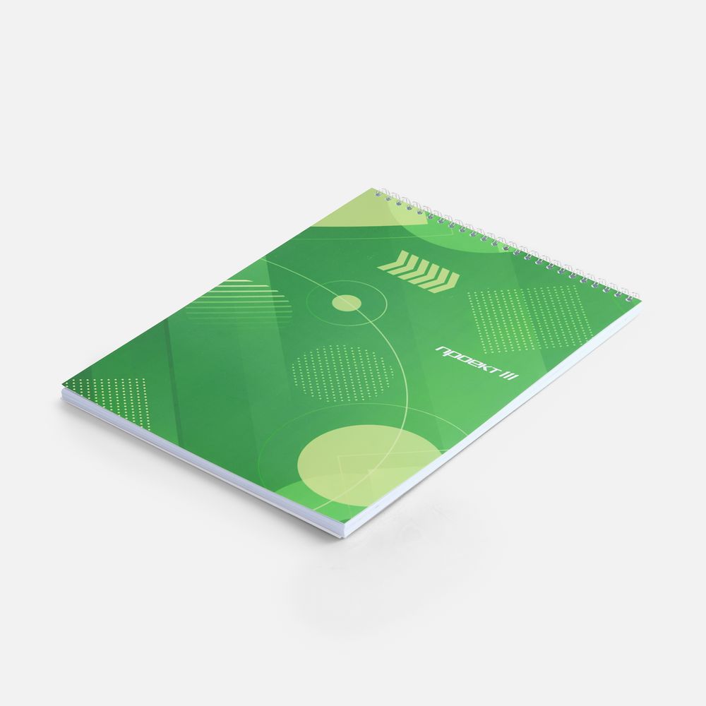 Блокнот на заказ Sketch Print M, в клетку-0