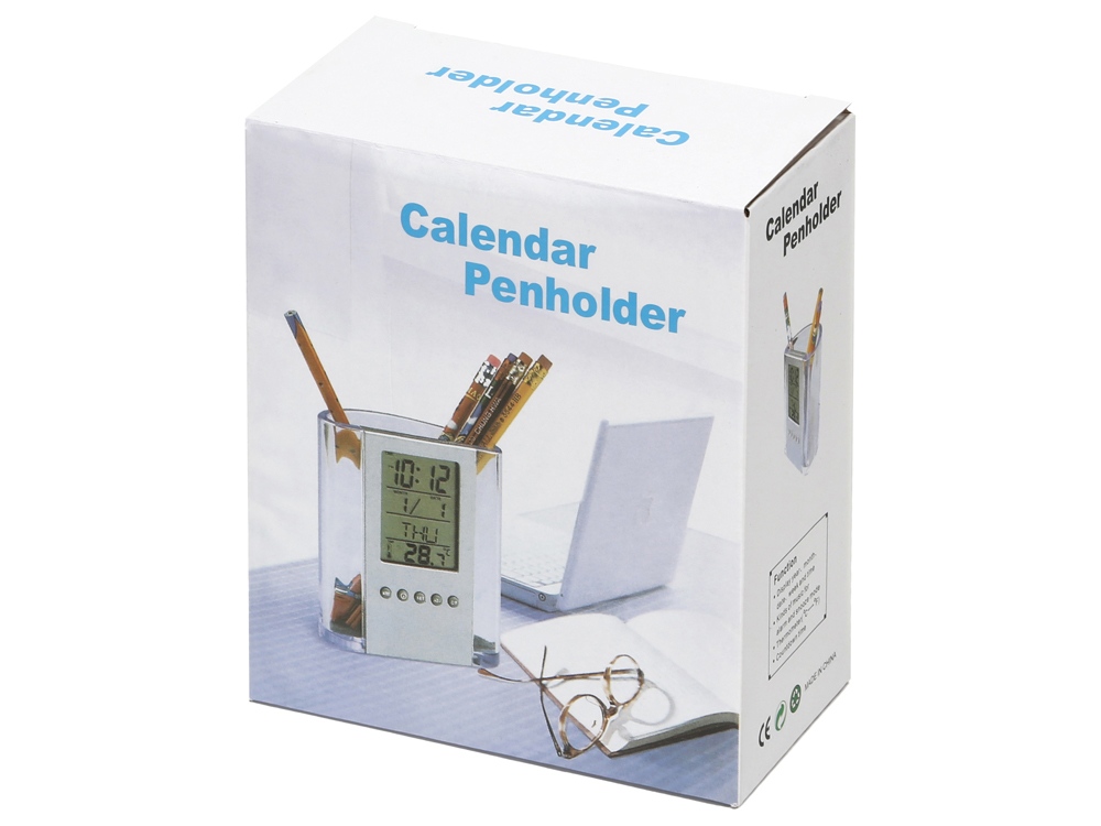 Подставка Минута, прозрачный/серебристый-6