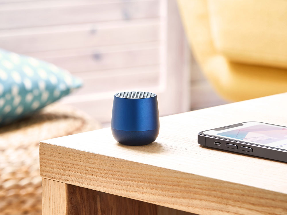 Колонка беспроводная Mino+, темно-синий-5