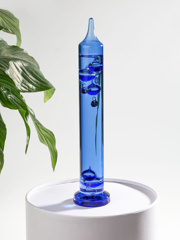 Термометр стеклянный «Галилео», голубой-4