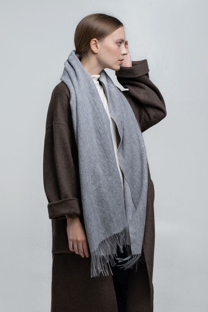 Палантин Gorgeous, голубой-4