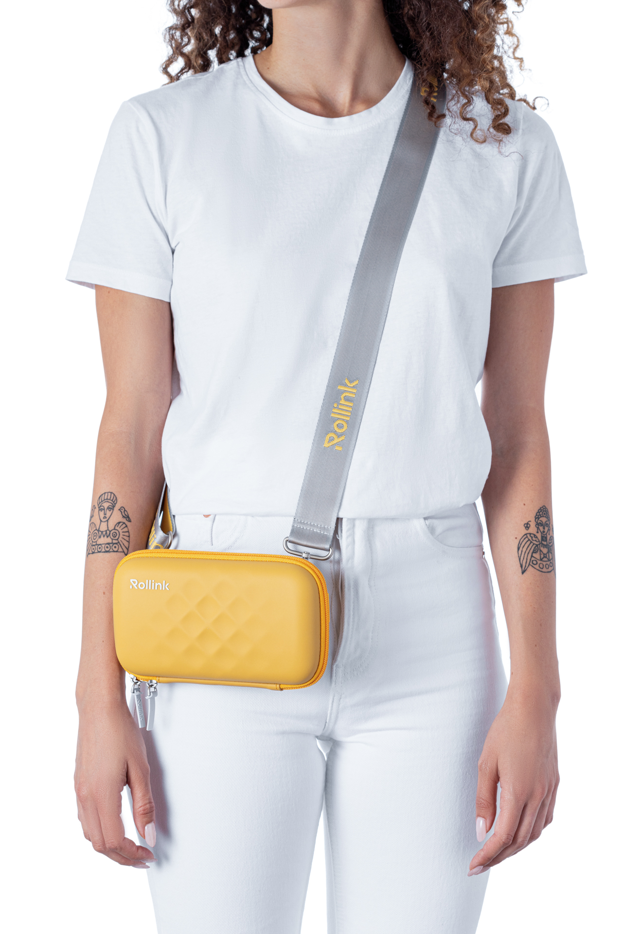 Дорожная сумочка Rollink Mini Bag Tour 21x12x6 см, желтая-6