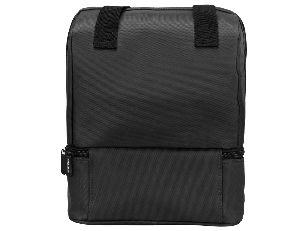 Сумка-холодильник Cool с 2-мя изолированными отделениями, темно-серый-5