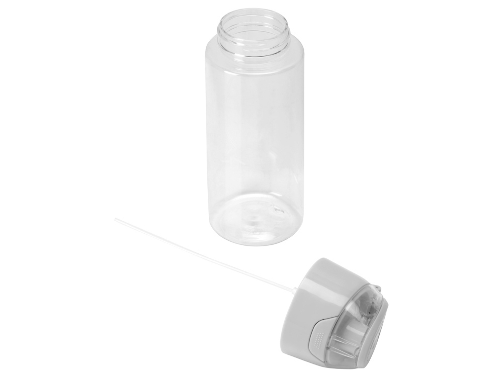 Спортивная бутылка с пульверизатором Spray, 600мл, Waterline, белый-3