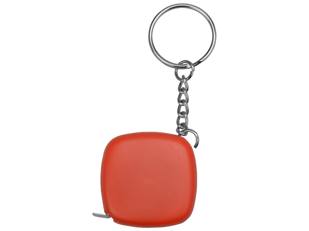 Брелок-рулетка 1м Block, красный-3