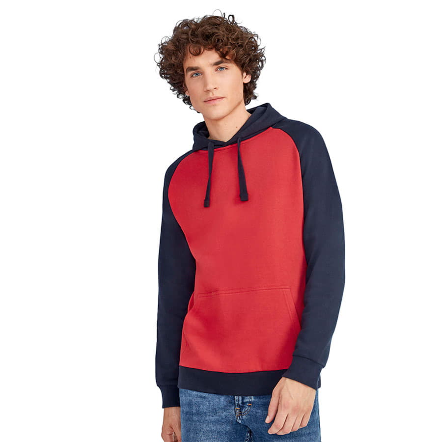 Толстовка унисекс SEATTLE 280, серый, темно-синий-1