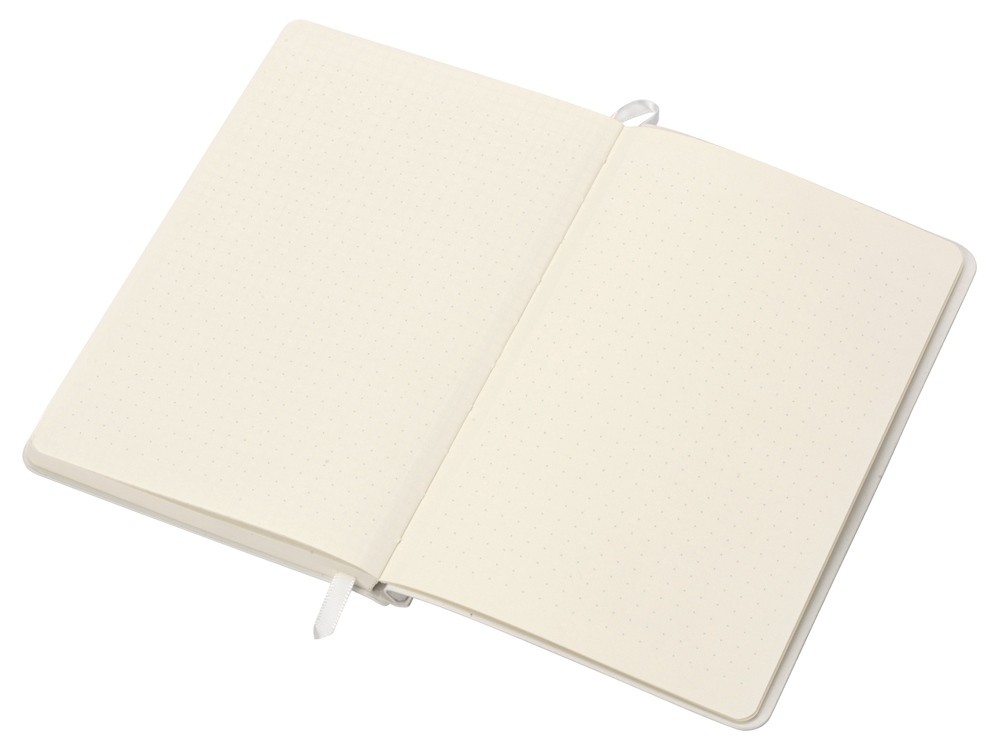 Блокнот Notepeno 130x205 мм с тонированными линованными страницами, белый-5