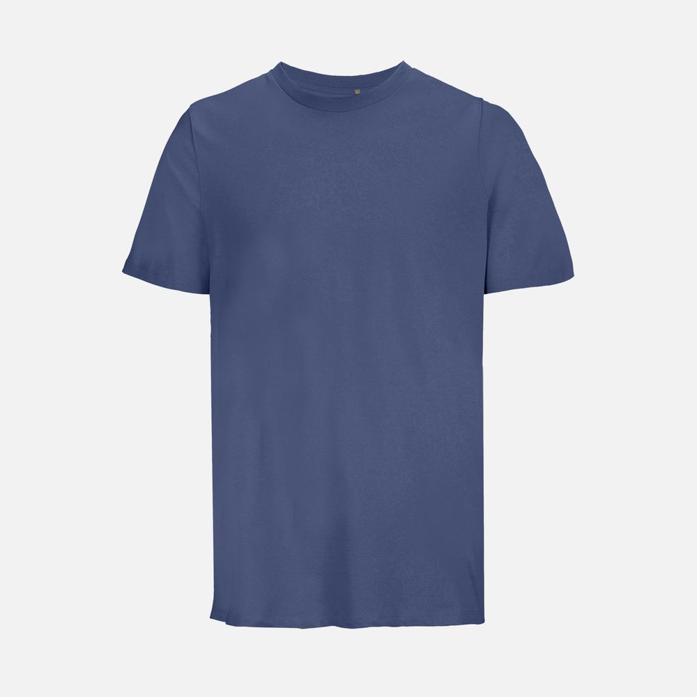 Футболка унисекс Legend, синяя (джинс)-0