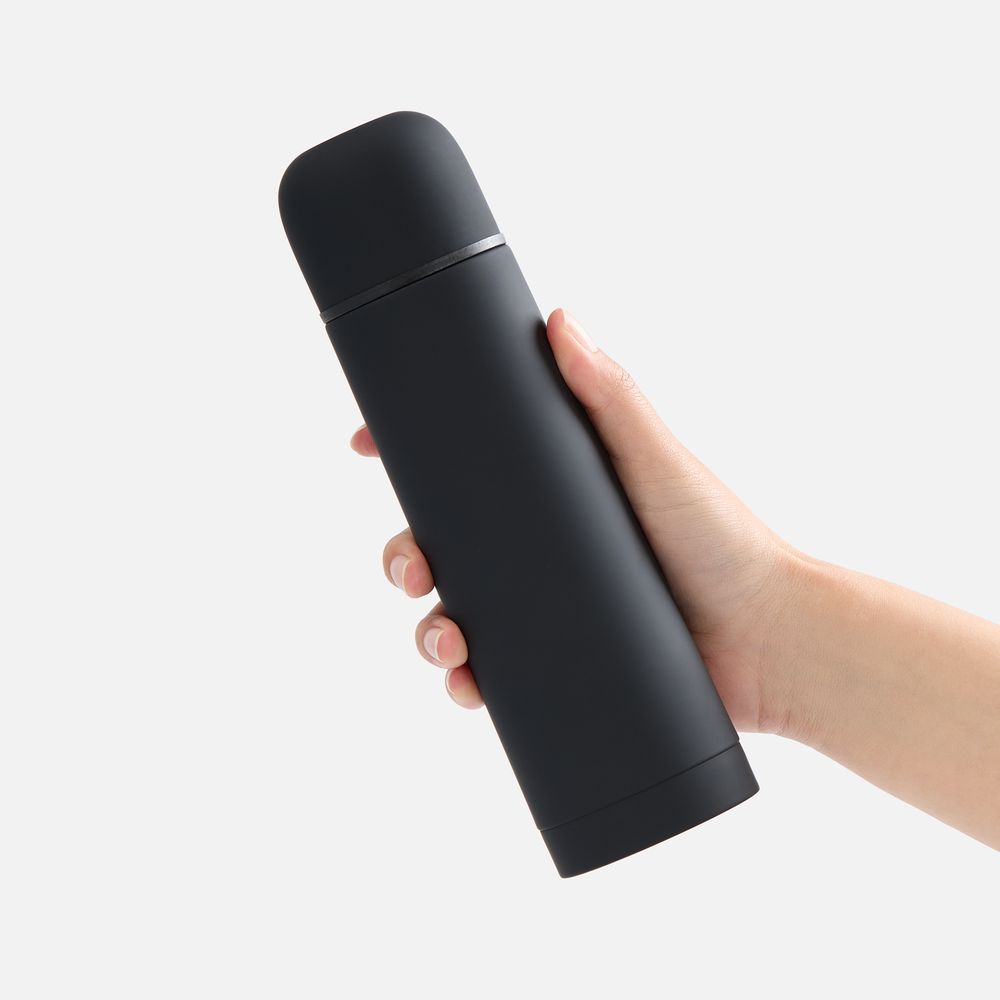 Термос Skydive, ver.2, черный-5