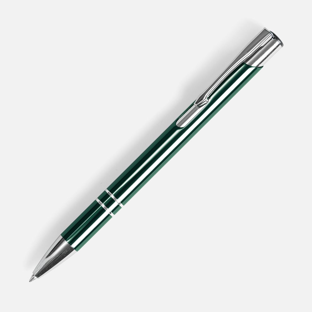 Ручка шариковая Keskus, зеленая-0