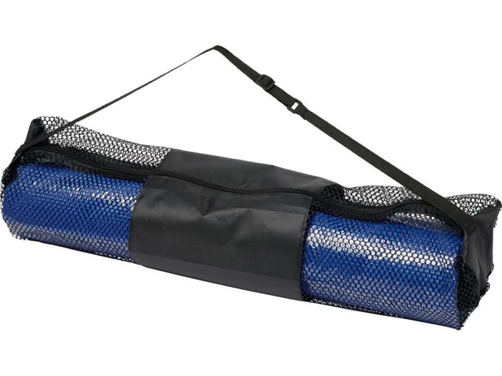 Коврик для йоги Babaji, ярко-синий/серый-0