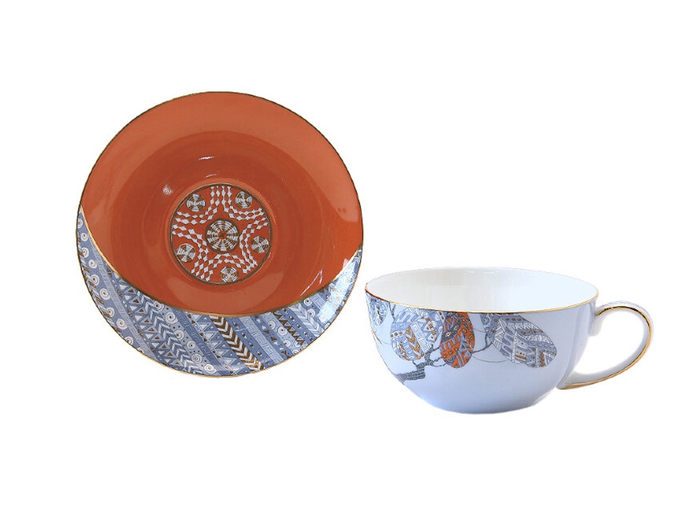 Набор чашка и блюдце Valerie Concept TEA SET TRO-2