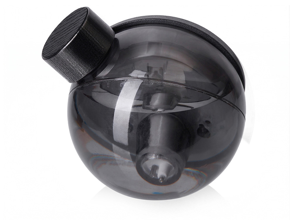 Водяные часы из бамбука Splash Hour, черный-2