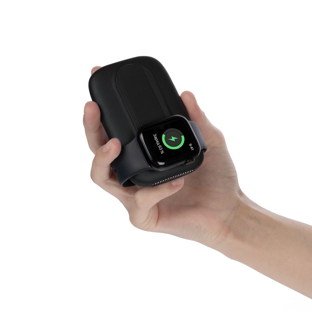 Универсальный магнитный аккумулятор Feel Motion, 5000 мАч, черный-6