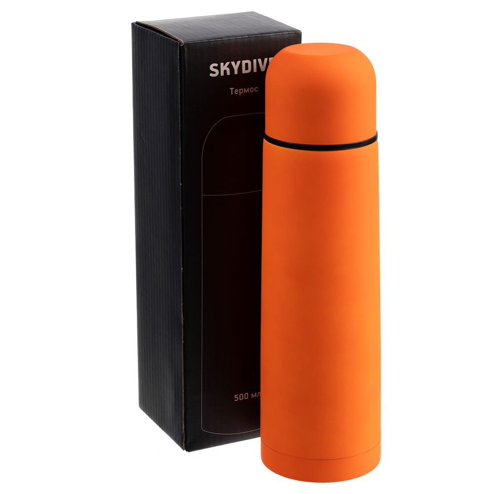Термос Skydive, оранжевый-2