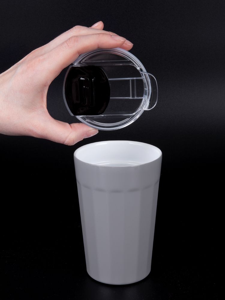 Термостакан iconyMug, серый-4