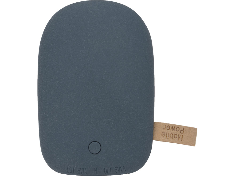 Внешний аккумулятор в форме камня Stone, 7800 mAh, темно-серый-2